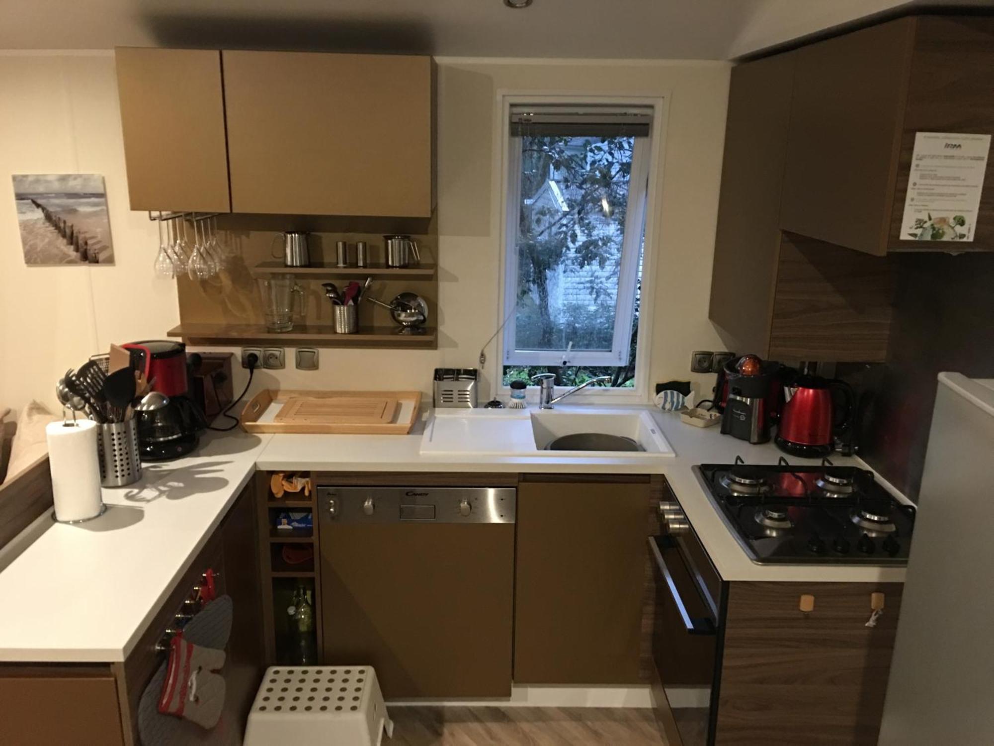 Mobilhome Familial 6 A 7 P 3 Chambres 42 M2 Saint Brevin Les Pierres Couchees Bagian luar foto